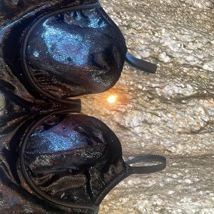 Victoria Secret Velvet Black Bra 38c